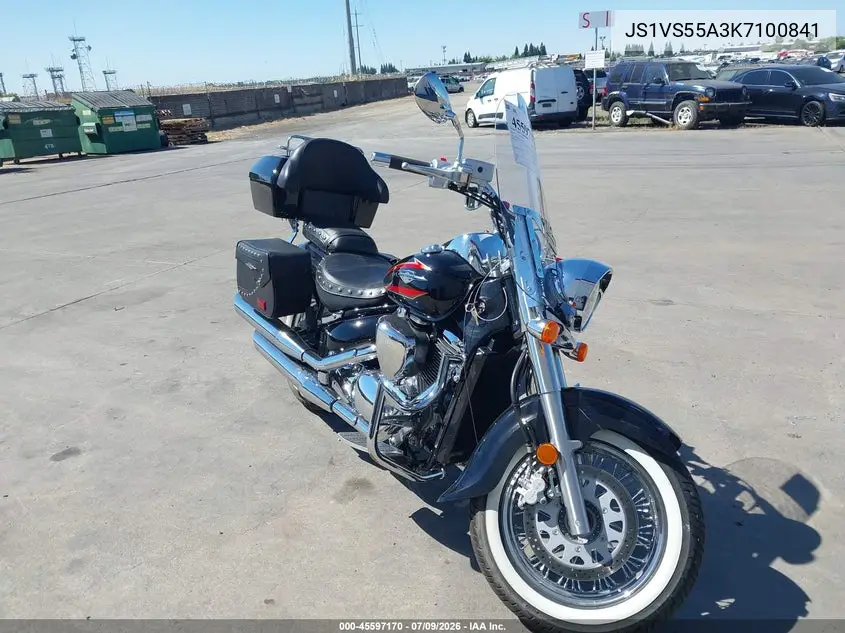 2019 Suzuki Vl800 M/Tm VIN: JS1VS55A3K7100841 Lot: 45597170