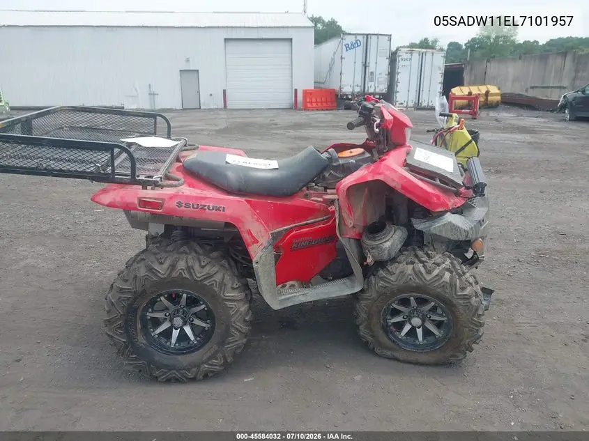 2020 Suzuki Atv VIN: 05SADW11EL7101957 Lot: 45584032