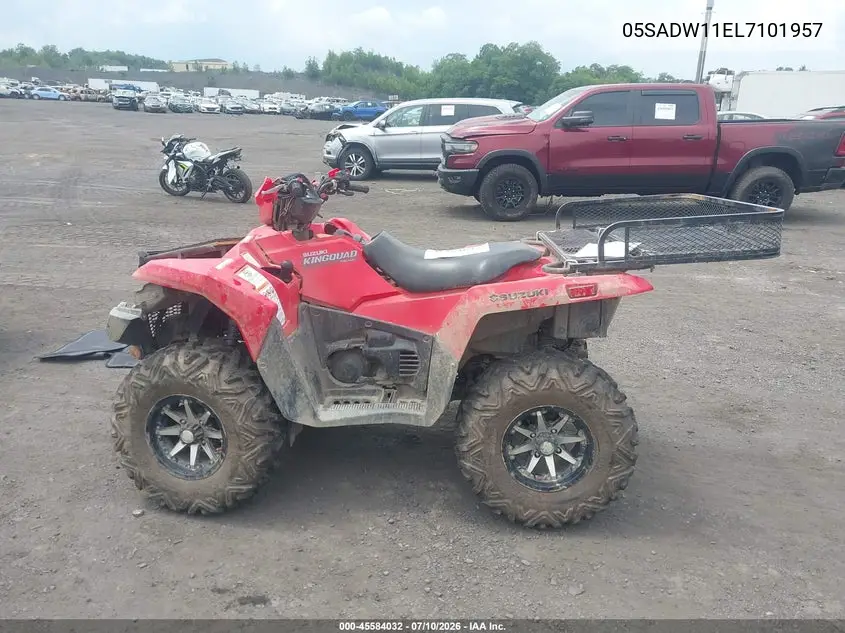 2020 Suzuki Atv VIN: 05SADW11EL7101957 Lot: 45584032