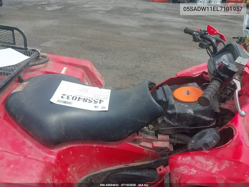 2020 Suzuki Atv VIN: 05SADW11EL7101957 Lot: 45584032