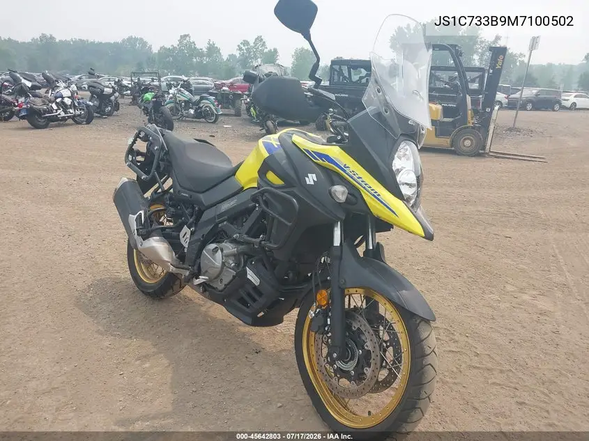 2021 Suzuki Dl650 VIN: JS1C733B9M7100502 Lot: 45642803