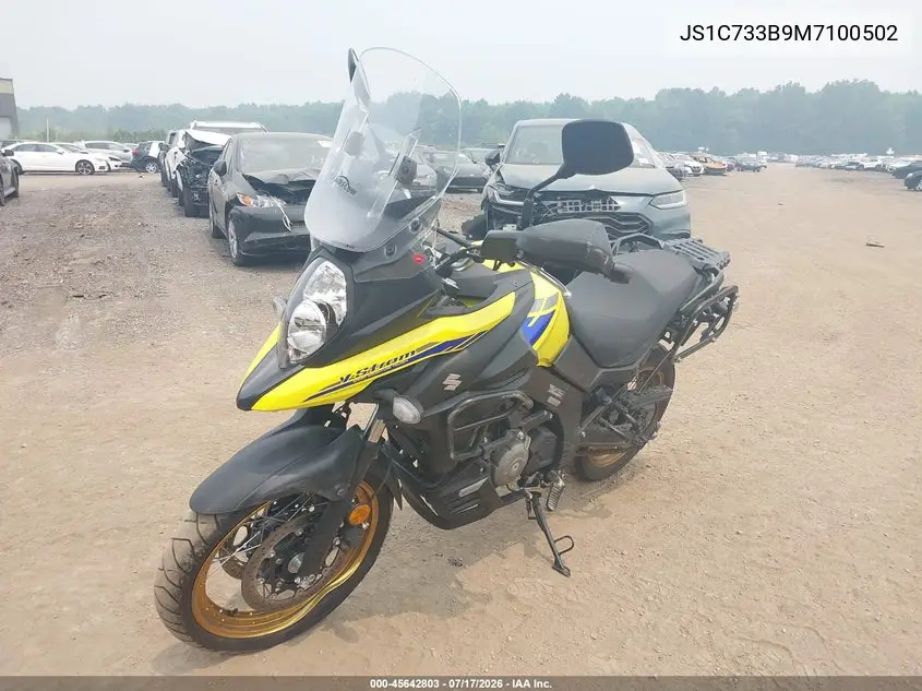 2021 Suzuki Dl650 VIN: JS1C733B9M7100502 Lot: 45642803