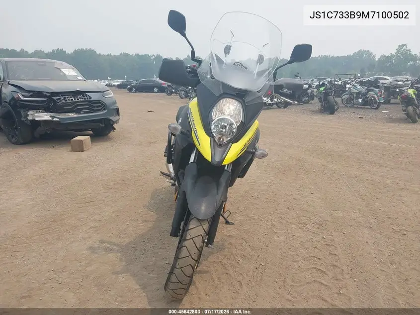 2021 Suzuki Dl650 VIN: JS1C733B9M7100502 Lot: 45642803