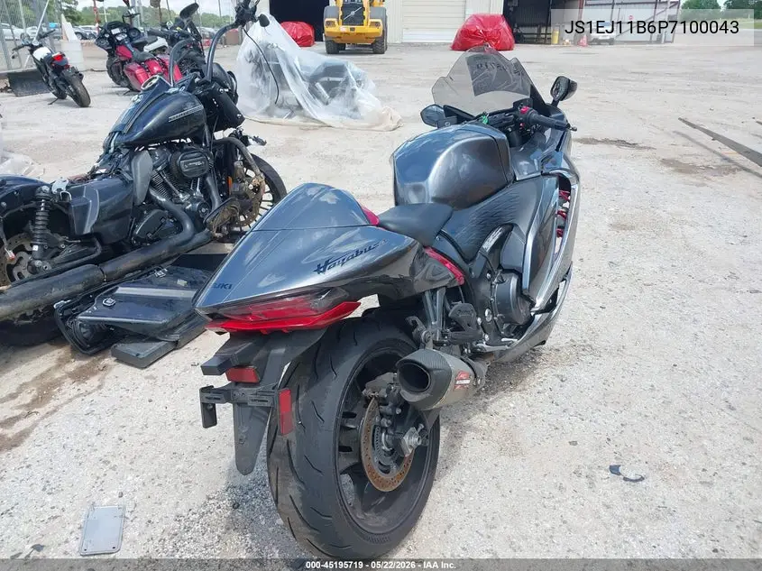 2023 Suzuki Gsx1300 Rr VIN: JS1EJ11B6P7100043 Lot: 45195719