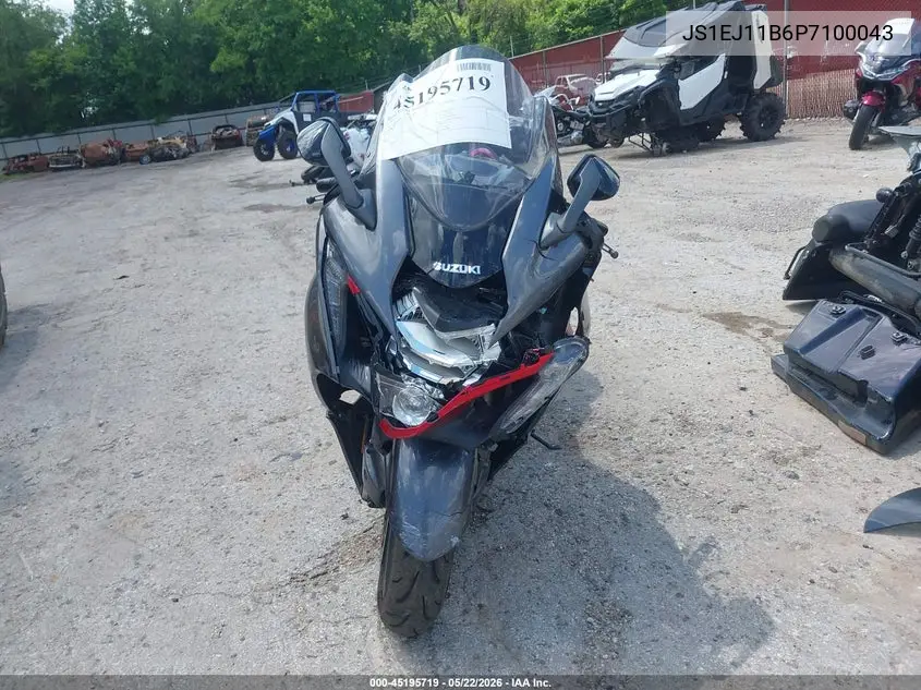 2023 Suzuki Gsx1300 Rr VIN: JS1EJ11B6P7100043 Lot: 45195719