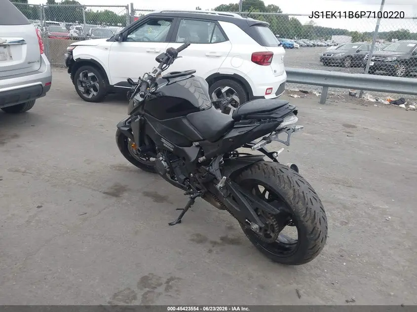 2023 Suzuki Gsx-S1000 A VIN: JS1EK11B6P7100220 Lot: 45423554