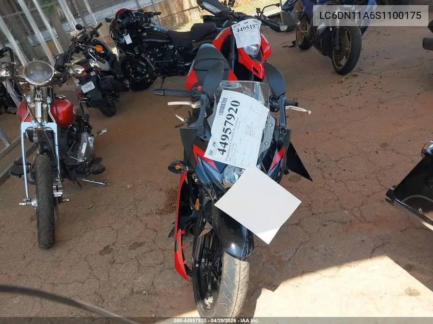2025 Suzuki Gsx250R VIN: LC6DN11A6S1100175 Lot: 44957920