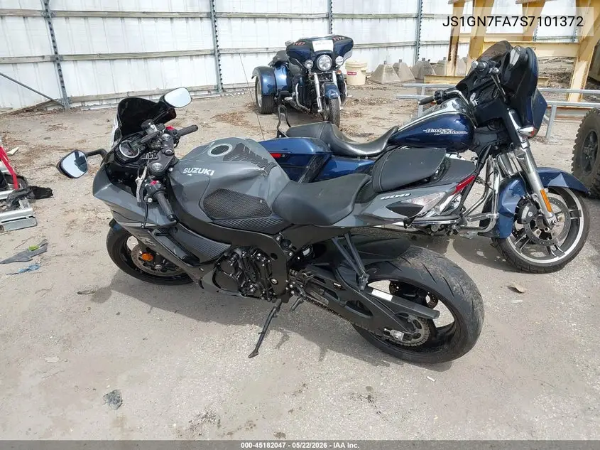 2025 Suzuki Gsx-R600 VIN: JS1GN7FA7S7101372 Lot: 45182047