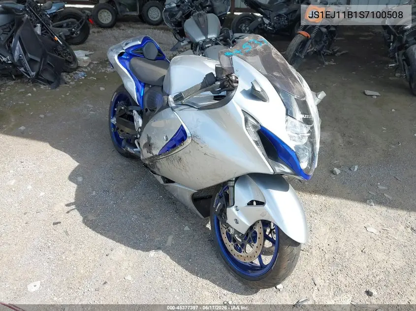 2025 Suzuki Gsx1300 Rr VIN: JS1EJ11B1S7100508 Lot: 45377397