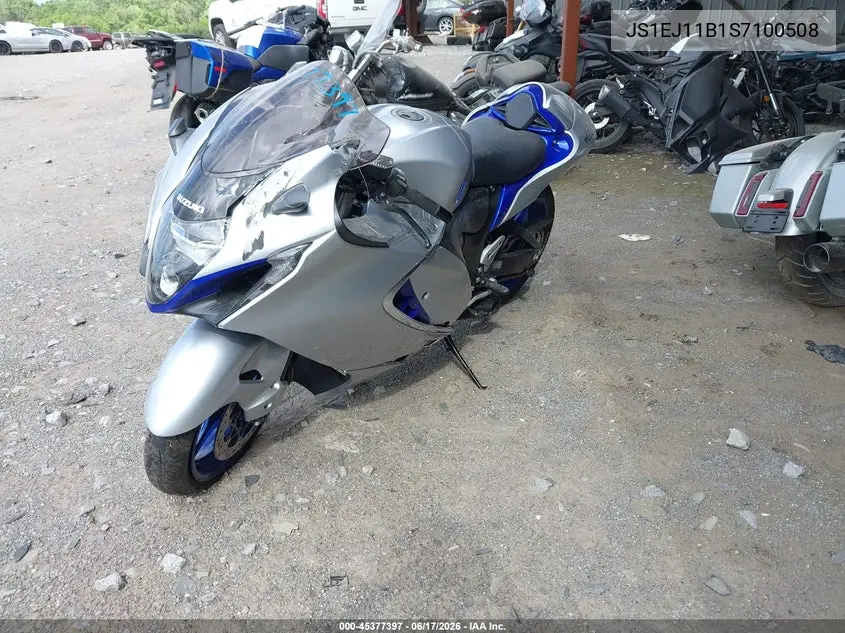 2025 Suzuki Gsx1300 Rr VIN: JS1EJ11B1S7100508 Lot: 45377397