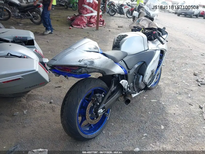 2025 Suzuki Gsx1300 Rr VIN: JS1EJ11B1S7100508 Lot: 45377397