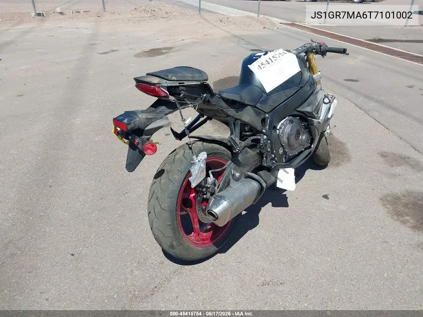 2026 Suzuki Gsx-R750 VIN: JS1GR7MA6T7101002 Lot: 45415754