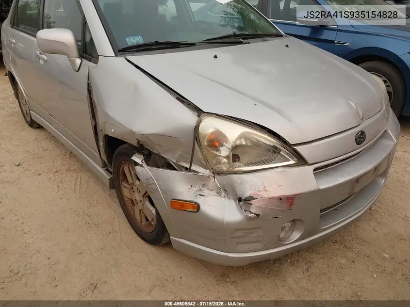 JS2RA41S935154828 2003 Suzuki Aerio Gs/S