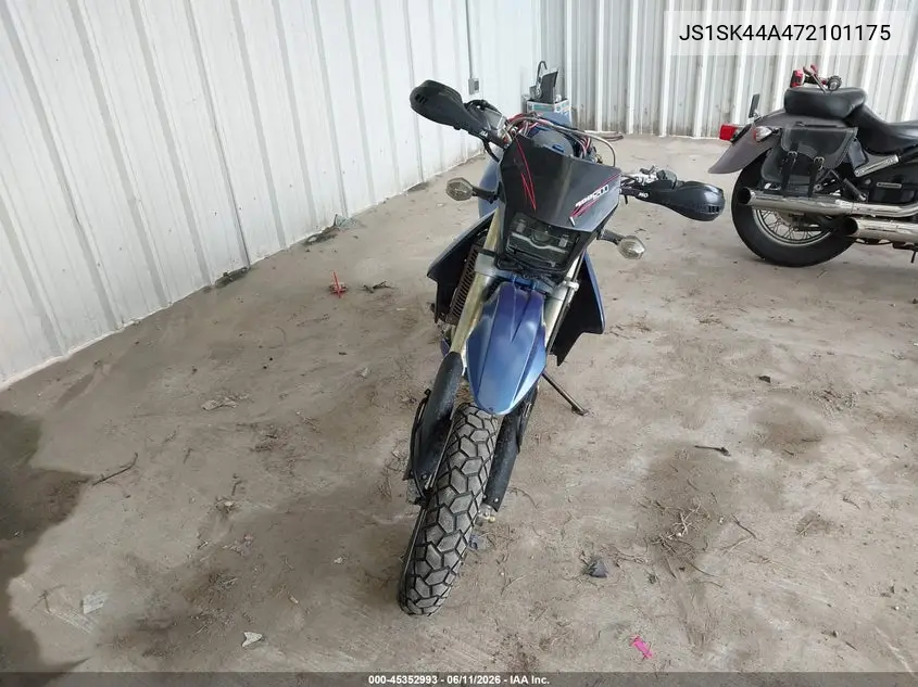 2007 Suzuki Dr-Z400 Sm VIN: JS1SK44A472101175 Lot: 45352993