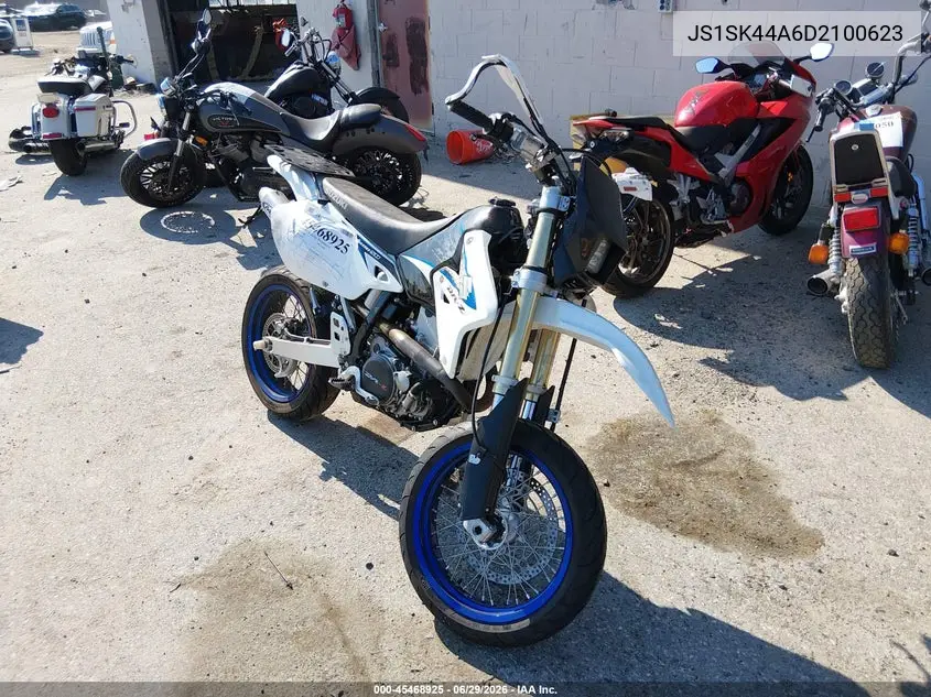 2013 Suzuki Dr-Z400 Sm VIN: JS1SK44A6D2100623 Lot: 45468925