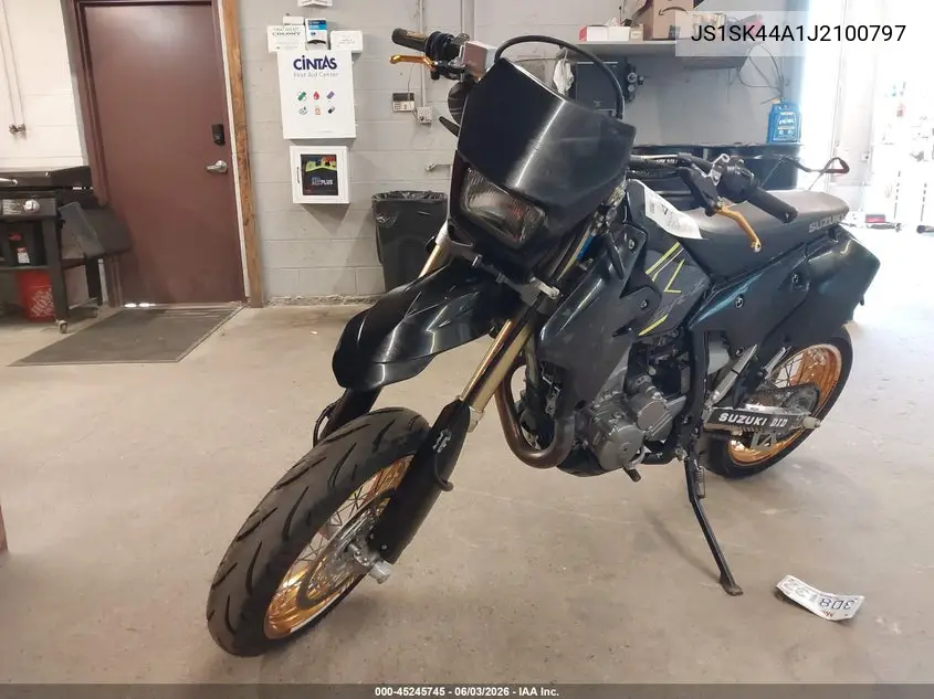 2018 Suzuki Dr-Z400 Sm VIN: JS1SK44A1J2100797 Lot: 45245745