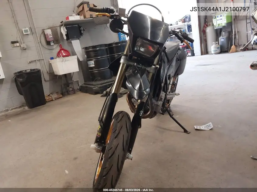 2018 Suzuki Dr-Z400 Sm VIN: JS1SK44A1J2100797 Lot: 45245745
