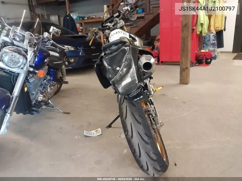2018 Suzuki Dr-Z400 Sm VIN: JS1SK44A1J2100797 Lot: 45245745