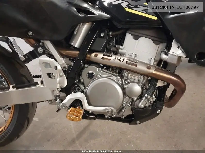 2018 Suzuki Dr-Z400 Sm VIN: JS1SK44A1J2100797 Lot: 45245745