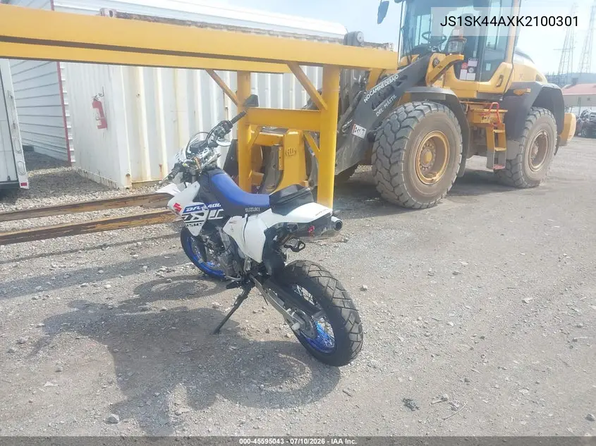 2019 Suzuki Dr-Z400 Sm VIN: JS1SK44AXK2100301 Lot: 45595043