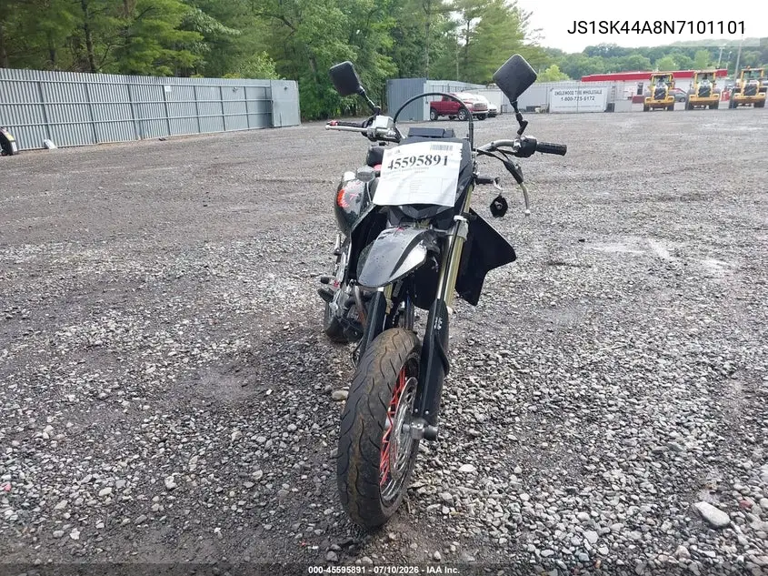 2022 Suzuki Dr-Z400 Sm VIN: JS1SK44A8N7101101 Lot: 45595891