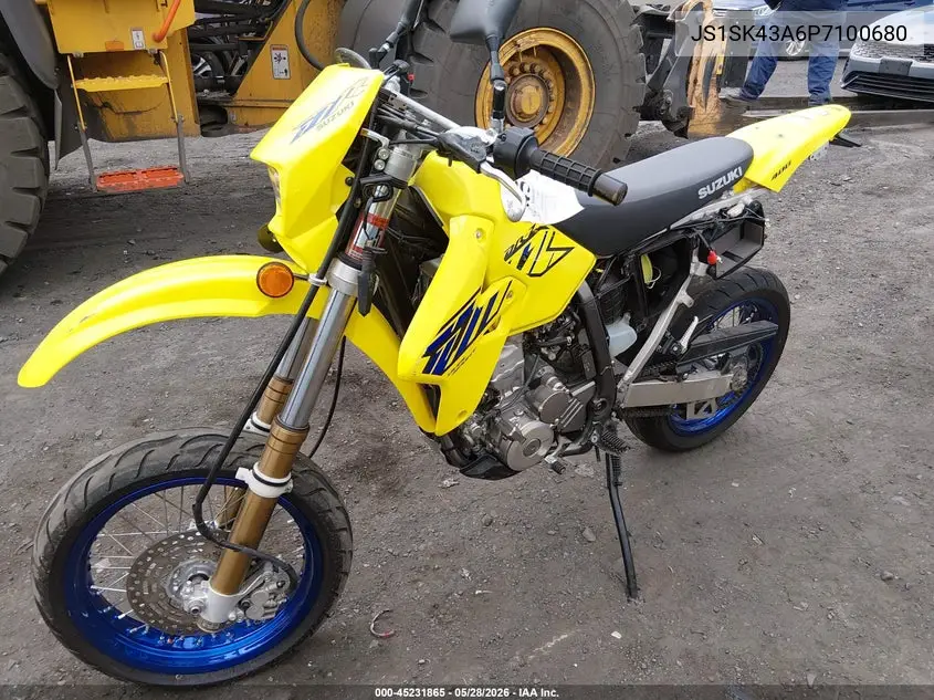 2023 Suzuki Dr-Z400 S VIN: JS1SK43A6P7100680 Lot: 45231865