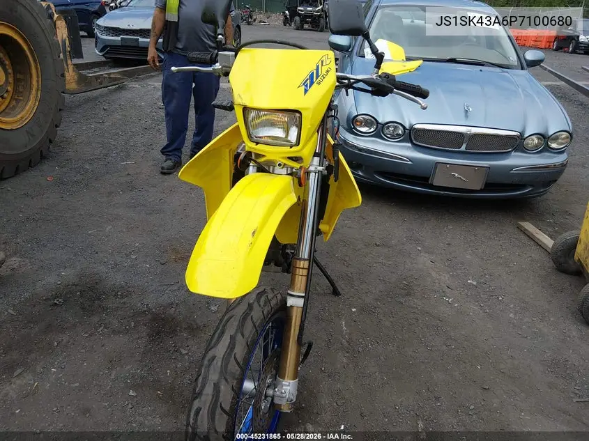 2023 Suzuki Dr-Z400 S VIN: JS1SK43A6P7100680 Lot: 45231865