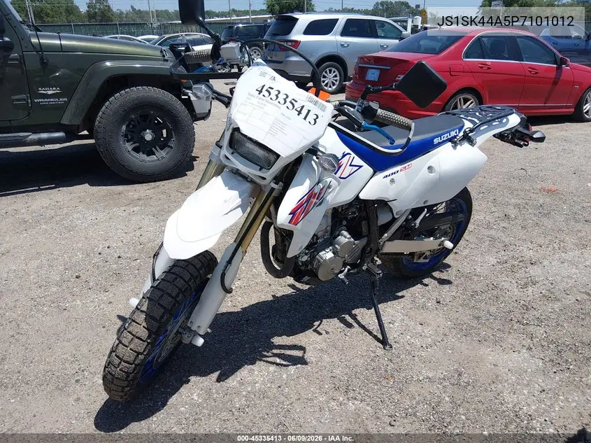2023 Suzuki Dr-Z400 Sm VIN: JS1SK44A5P7101012 Lot: 45335413
