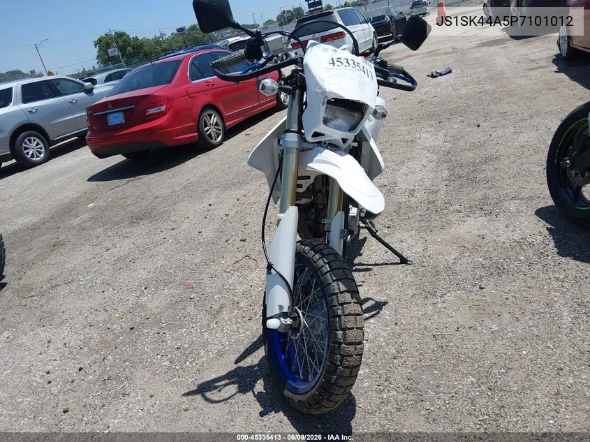 2023 Suzuki Dr-Z400 Sm VIN: JS1SK44A5P7101012 Lot: 45335413
