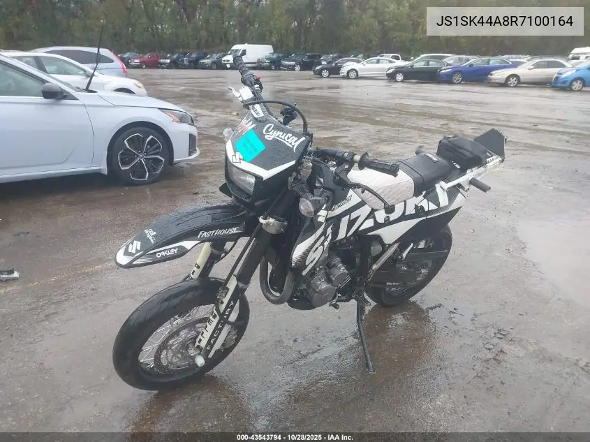 2024 Suzuki Dr-Z400 Sm VIN: JS1SK44A8R7100164 Lot: 43543794