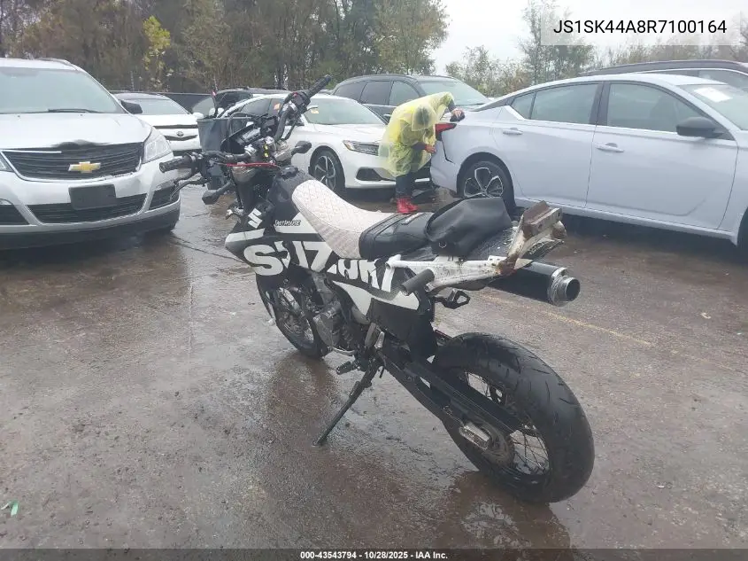2024 Suzuki Dr-Z400 Sm VIN: JS1SK44A8R7100164 Lot: 43543794