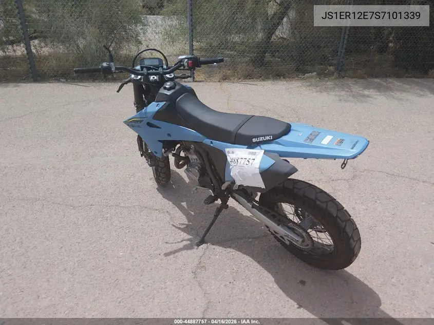 2025 Suzuki Dr-Z400 Sm VIN: JS1ER12E7S7101339 Lot: 44887757