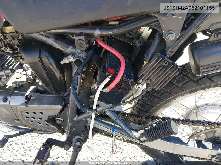 2006 Suzuki Dr200 Set VIN: JS1SH42A962101155 Lot: 45567349