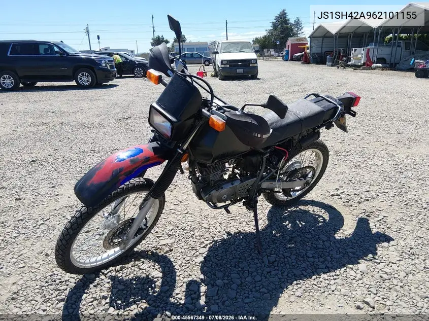 2006 Suzuki Dr200 Set VIN: JS1SH42A962101155 Lot: 45567349
