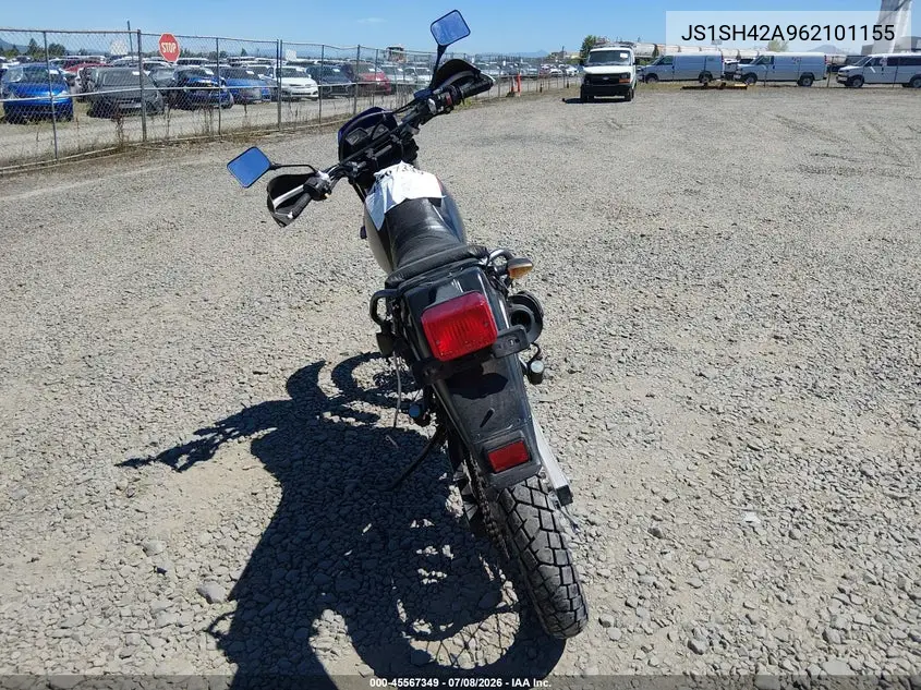 2006 Suzuki Dr200 Set VIN: JS1SH42A962101155 Lot: 45567349