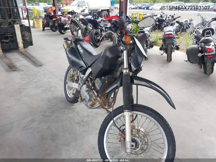 2007 Suzuki Dr650 Se VIN: JS1SP46AX72103107 Lot: 45337117