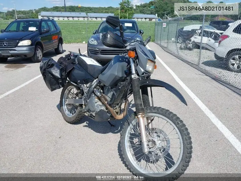 2013 Suzuki Dr650 Se VIN: JS1SP46A8D2101481 Lot: 43117314