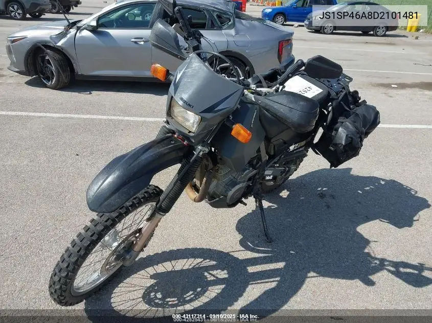 2013 Suzuki Dr650 Se VIN: JS1SP46A8D2101481 Lot: 43117314
