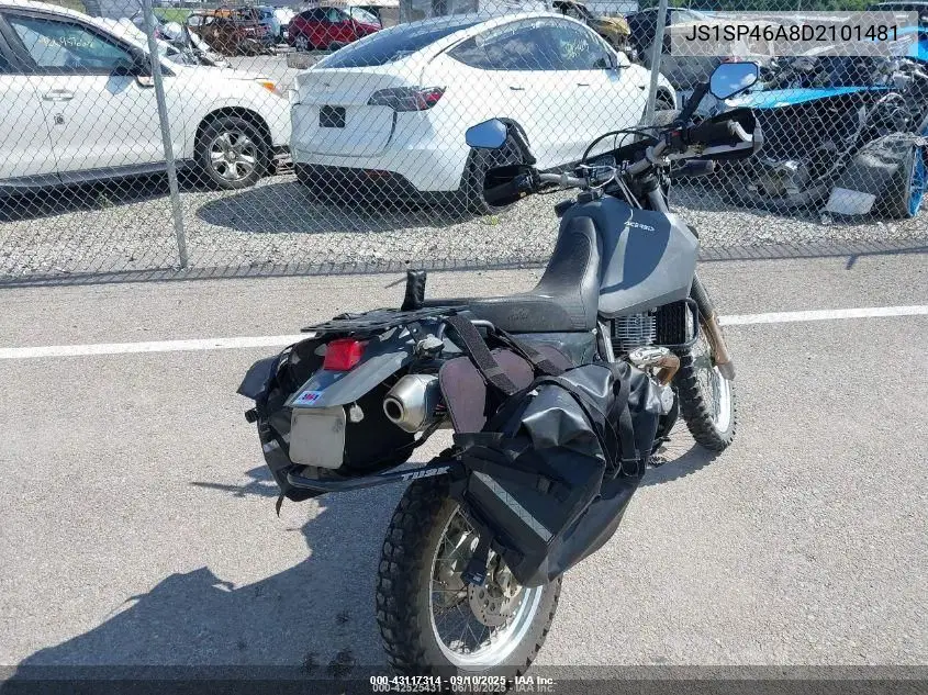 2013 Suzuki Dr650 Se VIN: JS1SP46A8D2101481 Lot: 43117314