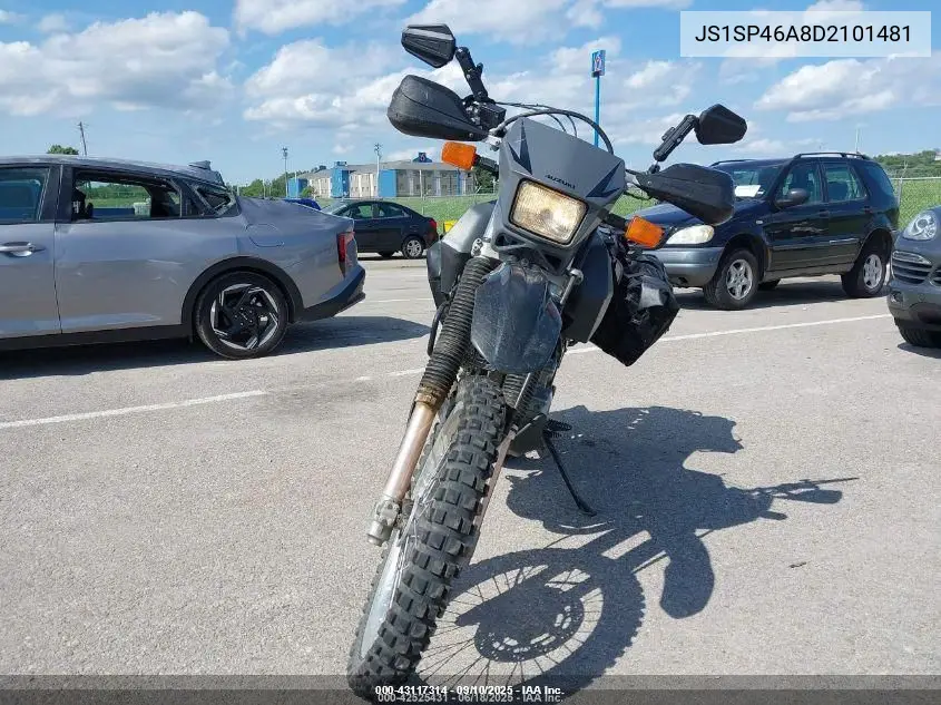 2013 Suzuki Dr650 Se VIN: JS1SP46A8D2101481 Lot: 43117314