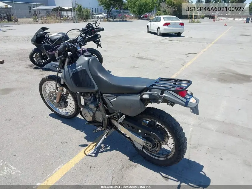 2013 Suzuki Dr650 Se VIN: JS1SP46A6D2100927 Lot: 45385204