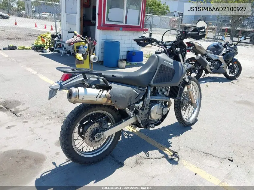 2013 Suzuki Dr650 Se VIN: JS1SP46A6D2100927 Lot: 45385204