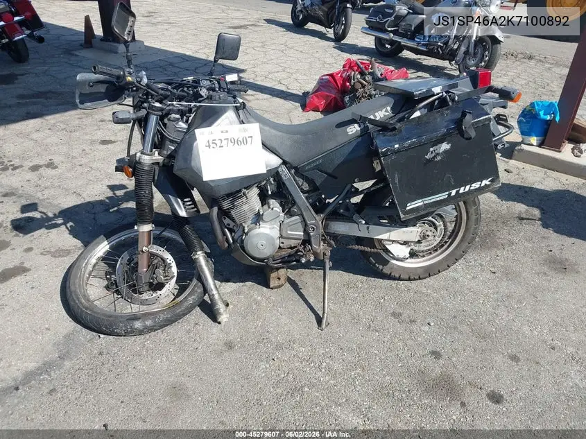 2019 Suzuki Dr650 Se VIN: JS1SP46A2K7100892 Lot: 45279607