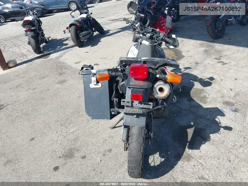 2019 Suzuki Dr650 Se VIN: JS1SP46A2K7100892 Lot: 45279607