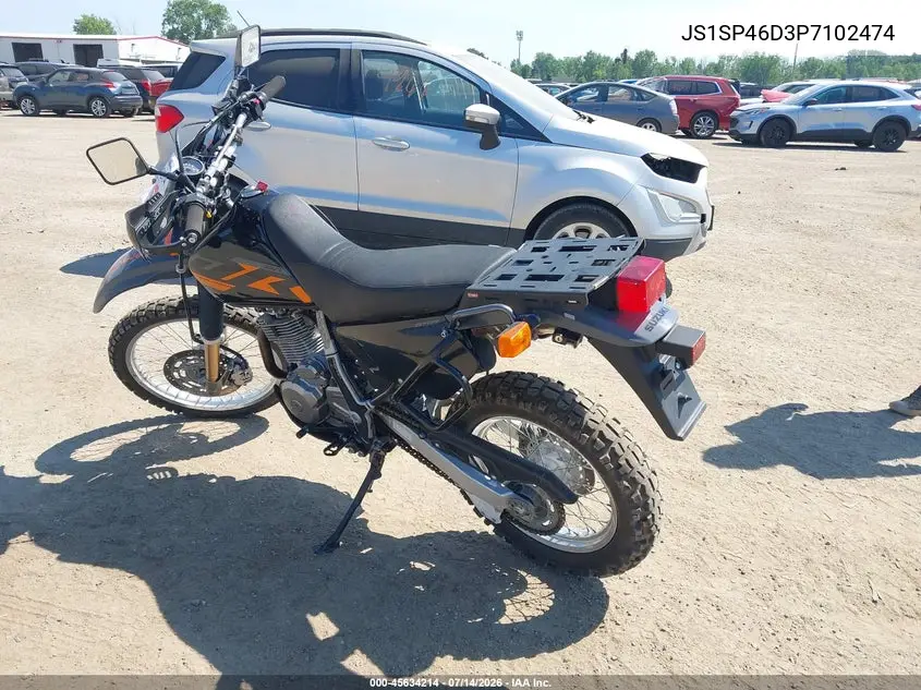 2023 Suzuki Dr650 Se VIN: JS1SP46D3P7102474 Lot: 45634214