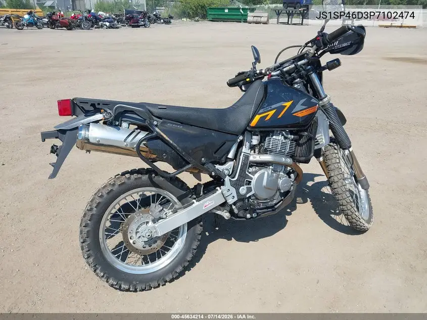 2023 Suzuki Dr650 Se VIN: JS1SP46D3P7102474 Lot: 45634214