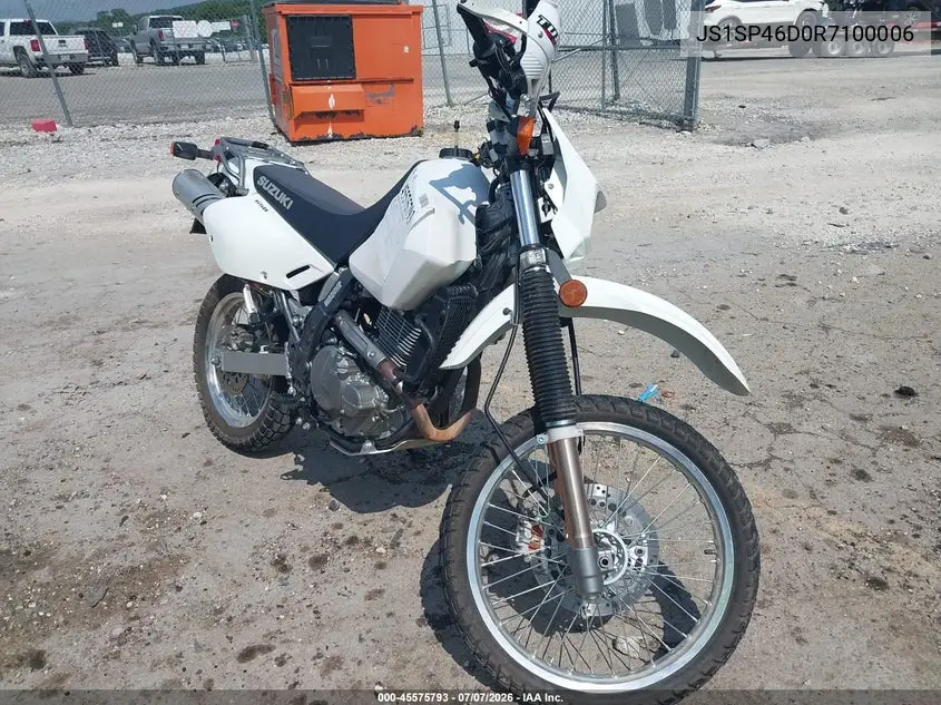 2024 Suzuki Dr650 Se VIN: JS1SP46D0R7100006 Lot: 45575793
