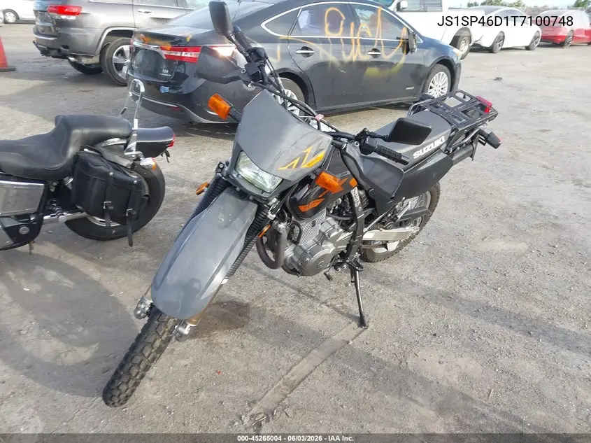 2026 Suzuki Dr650 Se VIN: JS1SP46D1T7100748 Lot: 45265004
