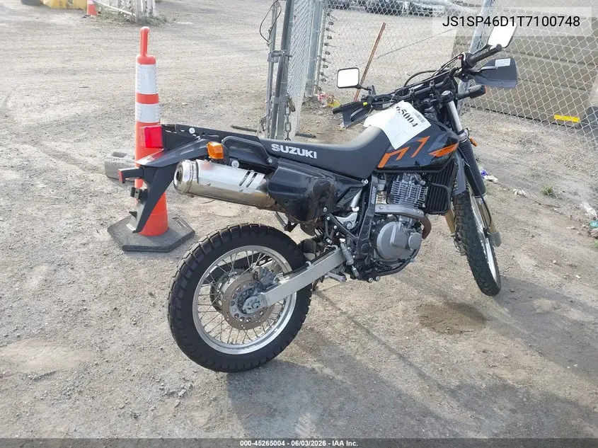 2026 Suzuki Dr650 Se VIN: JS1SP46D1T7100748 Lot: 45265004