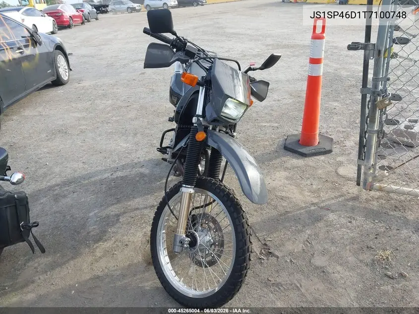 2026 Suzuki Dr650 Se VIN: JS1SP46D1T7100748 Lot: 45265004